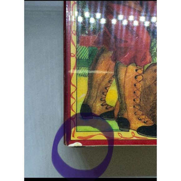 VTG 1986 Enesco Santa Jack-in-the-Box Musical ’Twas the Night Before Christmas - Picture 2 of 10